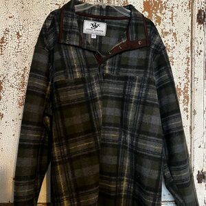 John Wayne Plaid Pullover